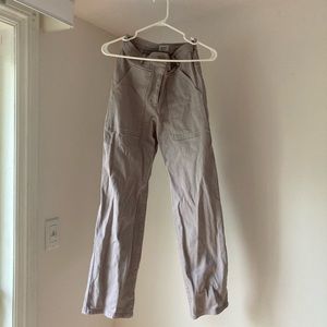 Grey Aritizia/Wilfred Free modern utility pant